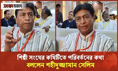 অভিনয় শিল্পীদের রাজনীতিতে অবস্থান নিয়ে যা বললেন শহীদুজ্জামান সেলিম