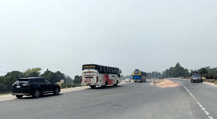 ঢাকা-টাঙ্গাইল-বঙ্গবন্ধু সেতু মহাসড়ক ফাঁকা