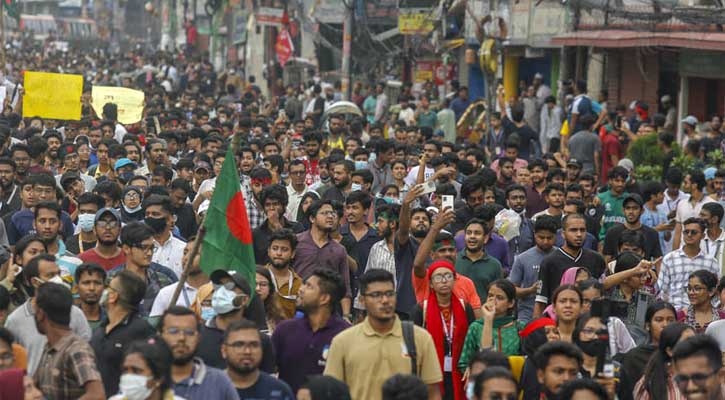 আ.লীগের পর জিরোপয়েন্টে কর্মসূচি দিল বৈষম্যবিরোধী ছাত্র আন্দোলন