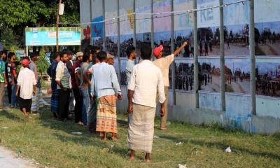 বেরোবিতে আবু সাঈদের অপ্রকাশিত দুর্লভ চিত্রের প্রদর্শনী