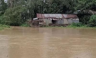 শেরপুরে নদ-নদীর পানি বাড়ছে