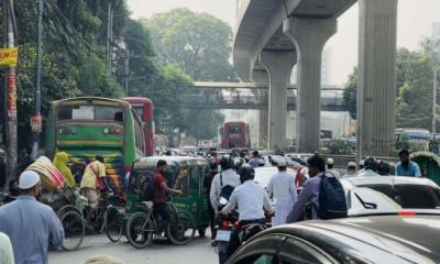 তীব্র যানজটে স্থবির রাজধানী