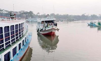 বিভিন্ন রুটে লঞ্চ চলাচল বন্ধ