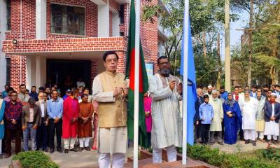 বর্ণাঢ্য আয়োজনে শাহজালাল বিশ্ববিদ্যালয় দিবস উদযাপন