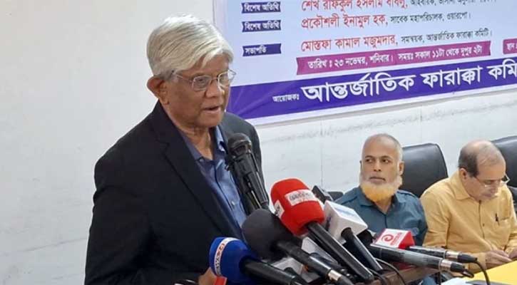 ‘ভারতের কোনো যুক্তিই নেই আমাদের পানি না দেওয়ার’