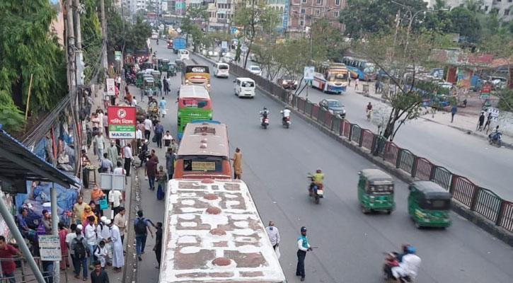 আজ থেকে বাসের গেটলক সিস্টেম