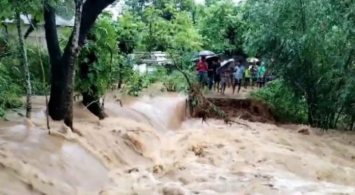 পানিতে ভেসে গেল ৭২ কোটি টাকার মাছ