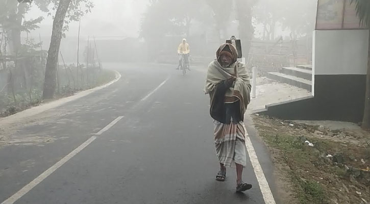 শীতে কাঁপছে কুড়িগ্রাম, তাপমাত্রা ১০-এর ঘরে