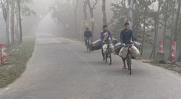 মৃদু শৈত্যপ্রবাহে বিপাকে নিম্ন আয়ের লোকজন