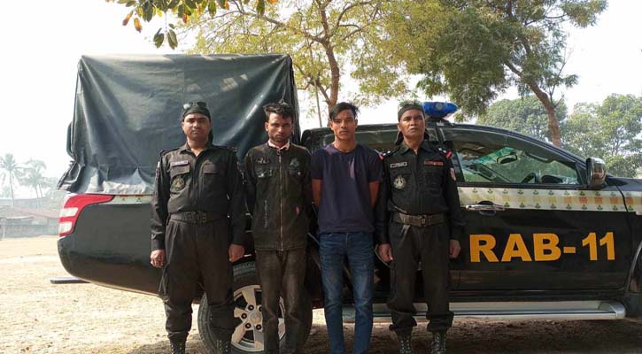 নরসিংদীতে ফেনসিডিলসহ দুজন আটক