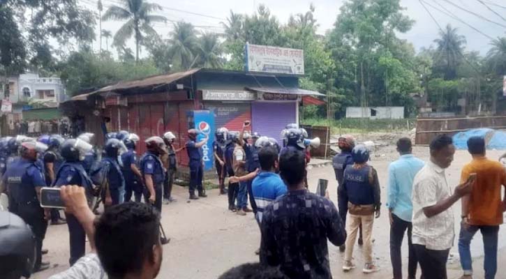 হবিগঞ্জে সংঘর্ষে গুলিবিদ্ধ হয়ে একজন নিহত