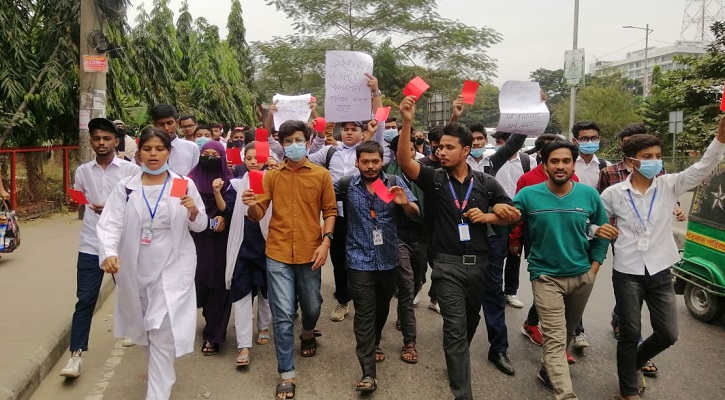 রোববার ব্যঙ্গচিত্র প্রদর্শন করবেন শিক্ষার্থীরা