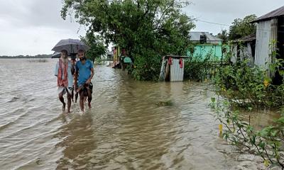 সুনামগঞ্জে ফের বন্যার শঙ্কা