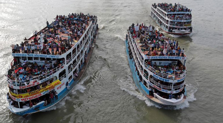 লঞ্চের আগাম টিকিট ২০ এপ্রিল থেকে