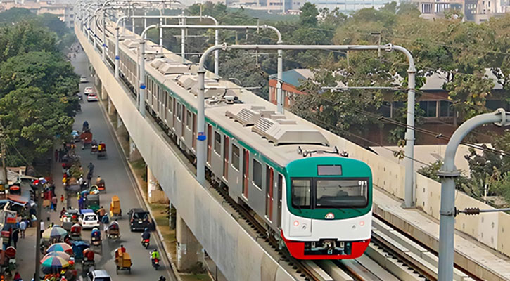 আড়াই ঘণ্টা বন্ধ থাকার পর মেট্রোরেল চলাচল শুরু