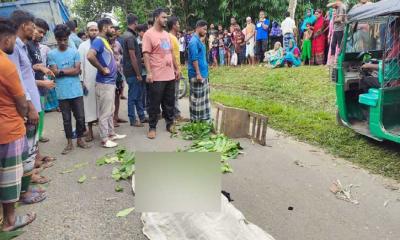 ট্রাকচাপায় মায়ের মৃত্যু, আলৌকিকভাবে বেঁচে গেল শিশু