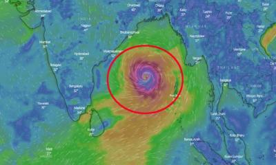 ধেয়ে আসছে মোখা, ৪ নম্বর হুঁশিয়ারি সংকেত