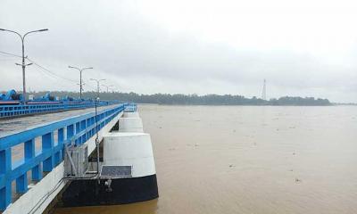 তিস্তার পানি বিপৎসীমার ১৩ সেন্টিমিটার ওপর দিয়ে প্রবাহিত হচ্ছে