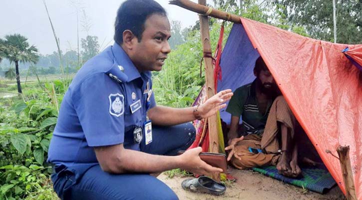 অসুস্থ স্বামীকে নদীর পাড়ে রেখে গেলেন স্ত্রী